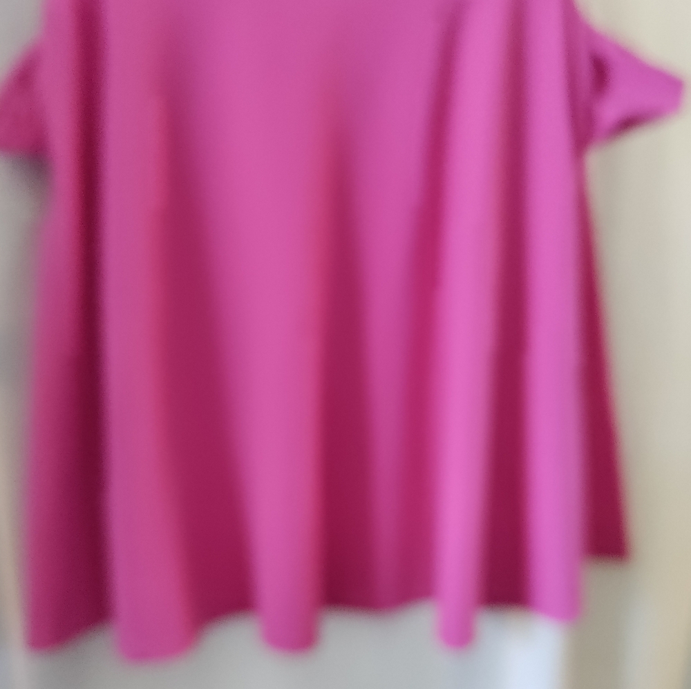 Adrienne Vittaditini Barbie Pink Circle Skirt Pockets Size L NWOT Dancing Girly - Picture 4 of 7